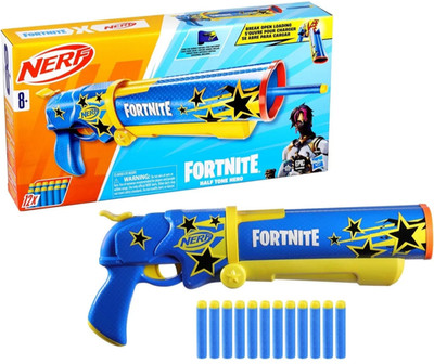Nerf Fortnite Half Tone Hero Dart Blaster Spielzeug & Bonus Geschenk Code, NEU & VERSIEGELT