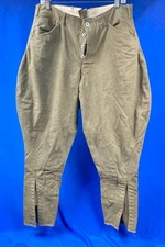 WWI WW1 US Army Doughboy’s Rough Wool Uniform Pants Size - 33 “ waist