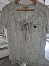 Naketano Bluse Gr L  Mint Grün 38-40