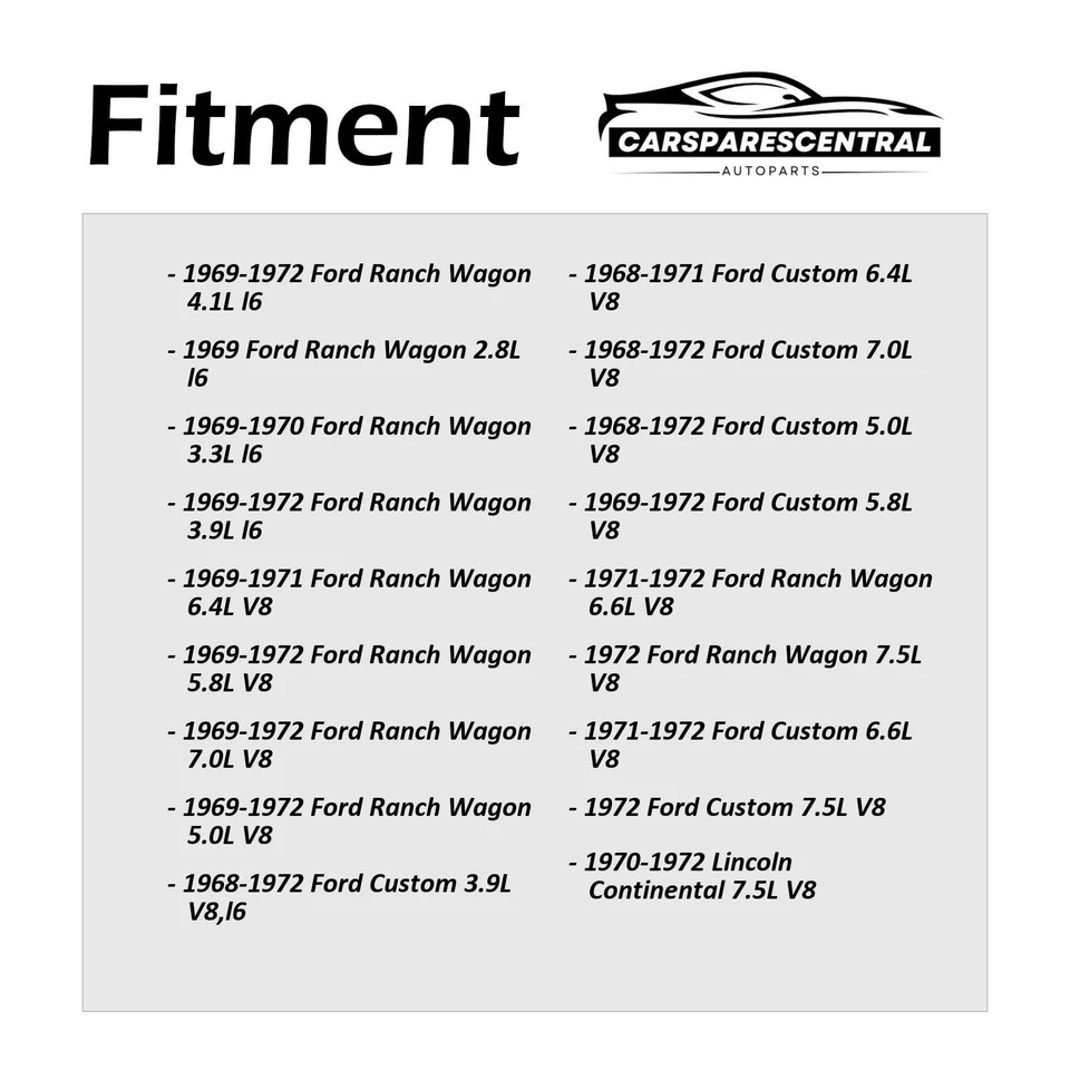 Kit de pernos de pinza de freno de disco Raybestos delanteros 2x para Lincoln Mark III 1968-1971 Foto 4 de 4