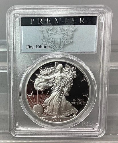 2017 W American Silver Eagle - PCGS - PR 70 DCAM