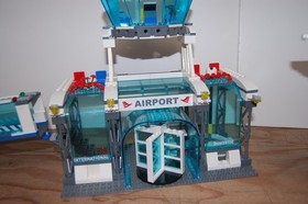 LEGO City Airport 7894 Used Retired incomplete W/ 2 Manuals