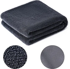 Large Microfiber Car Drying Towel, Ultra Absorbent Microfiber 36"x 24"