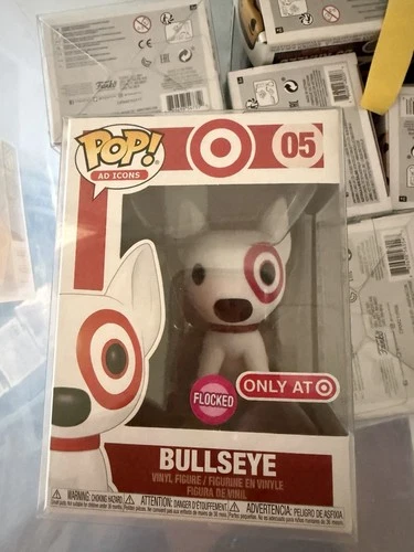 Funko Pop! Vinyl: Ad Icons - Bullseye (Flocked) - Target (T) (Exclusive) #05