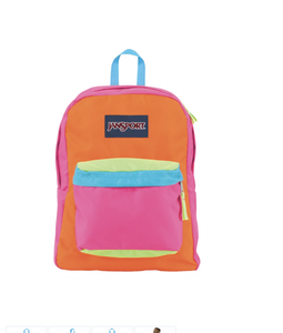 fluorescent backpack
