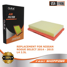 6900 Engine Air Filter for NISSAN ROGUE SELECT 2014 2015 2.5L S Sport 4-Door