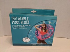 Inflatable Pool Float Tube "Mental Vacation" 35" NEW 