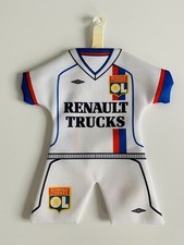 Olympique Lyonnais Lyon OL fanion mini maillot vintage football pennant