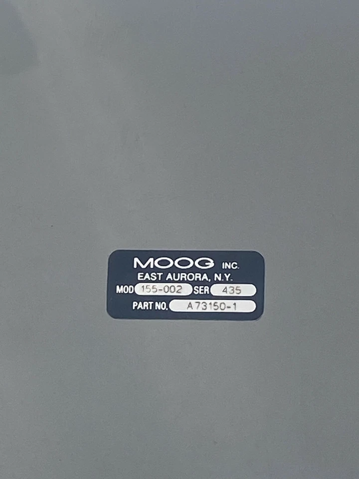 MOOG 155-002 Controller Electric Motion Controls Division Servo Controller - Image 3 of 4