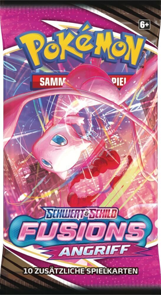 Pokémon Booster Schwert & Schild 08 Fusionsangriff Deutsch