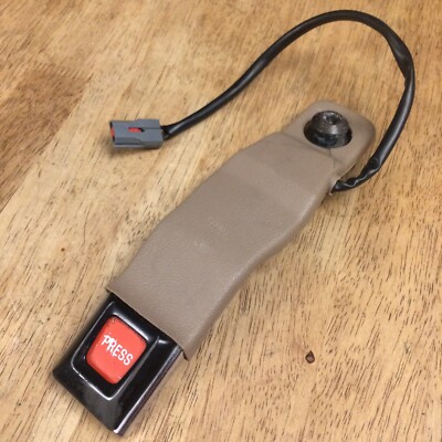 TAN Seat Belt Buckle Receiver OEM 