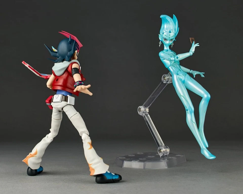 Figura de acción Kaiyodo Revoltech Yu-Gi-Oh ZEXAL Yuma Tsukumo y astral Foto 2 de 4