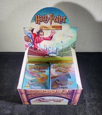 Harry Potter Quidditch Cup TCG - 19 Sealed Booster Packs + 2
