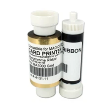 MA1000K gold Ribbon 1000 prints for Magicard Pronto Enduro3E Rio Pro Printer 