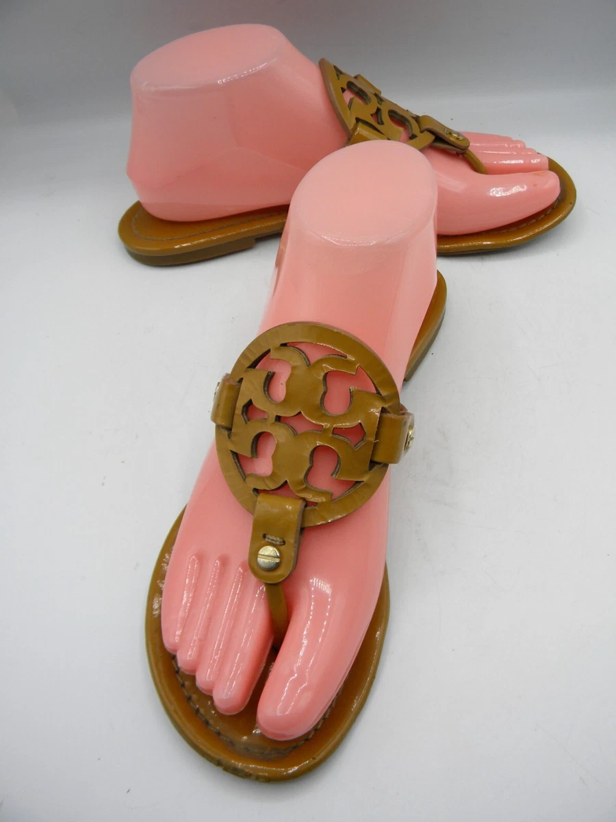 Tory burch top beige flip flops