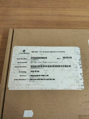 NetApp X1006A-R5 Quad Gigabit Ethernet Controller PCIe UR