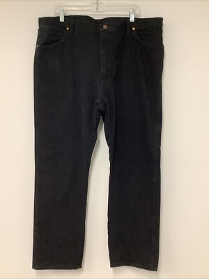 Wrangler Men's Cowboy Cut Original Prewashed Black Jeans 40X30,NEW.