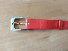 Ladies Belt Red 80/70 W 25mm