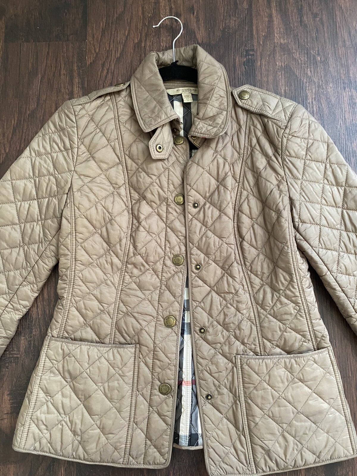 burberry jacket womens quilted