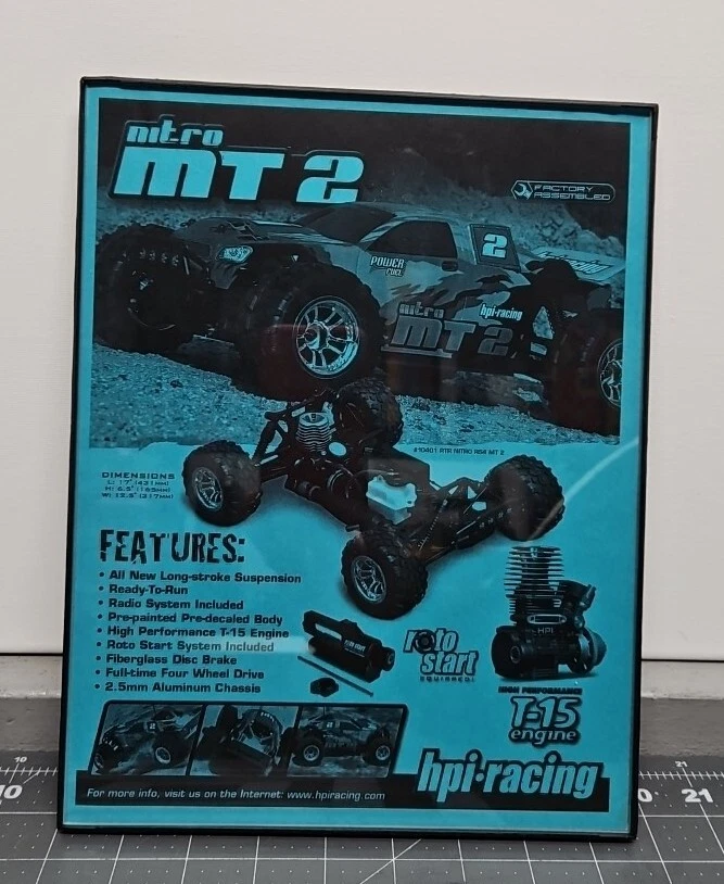 Hpi Mt2 In Rc Car, Truck & Motorcycle Body Parts & Interior for