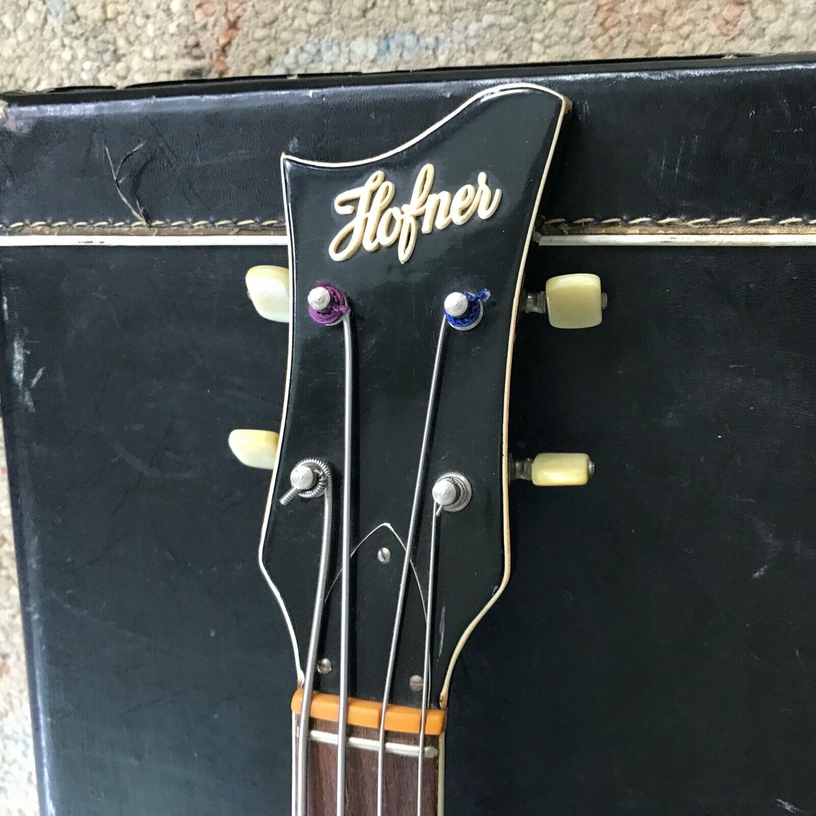 1965 Hofner 500/1 Beatle Bass w/ Orig. Hard Shell Case [Central FL 