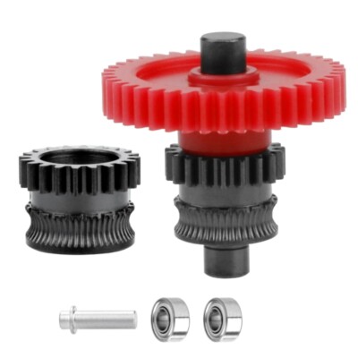 Extruder Hardened Steel Integral Shaft 3D Printer Integrated Extruder Gear