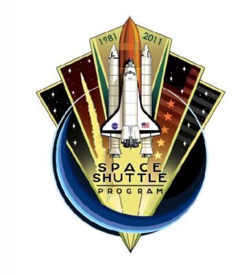 Nasa 30th Anniversary Space Shuttle Sticker Decal M459