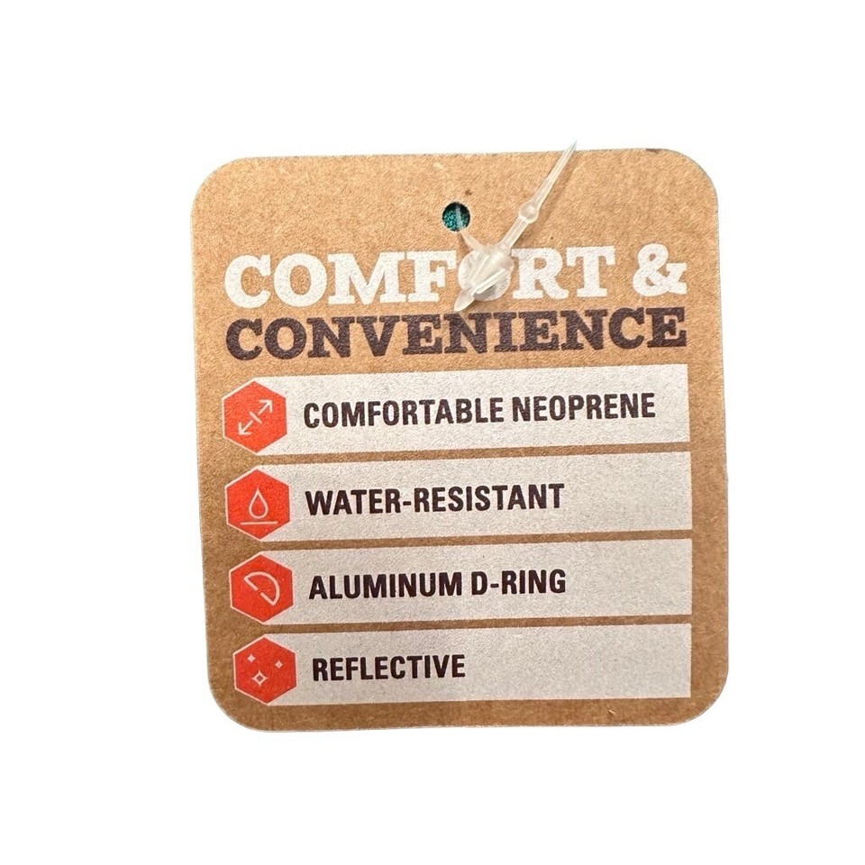 Arcadia Trail Neoprene Reflective Water Resistant Green Dog Harness