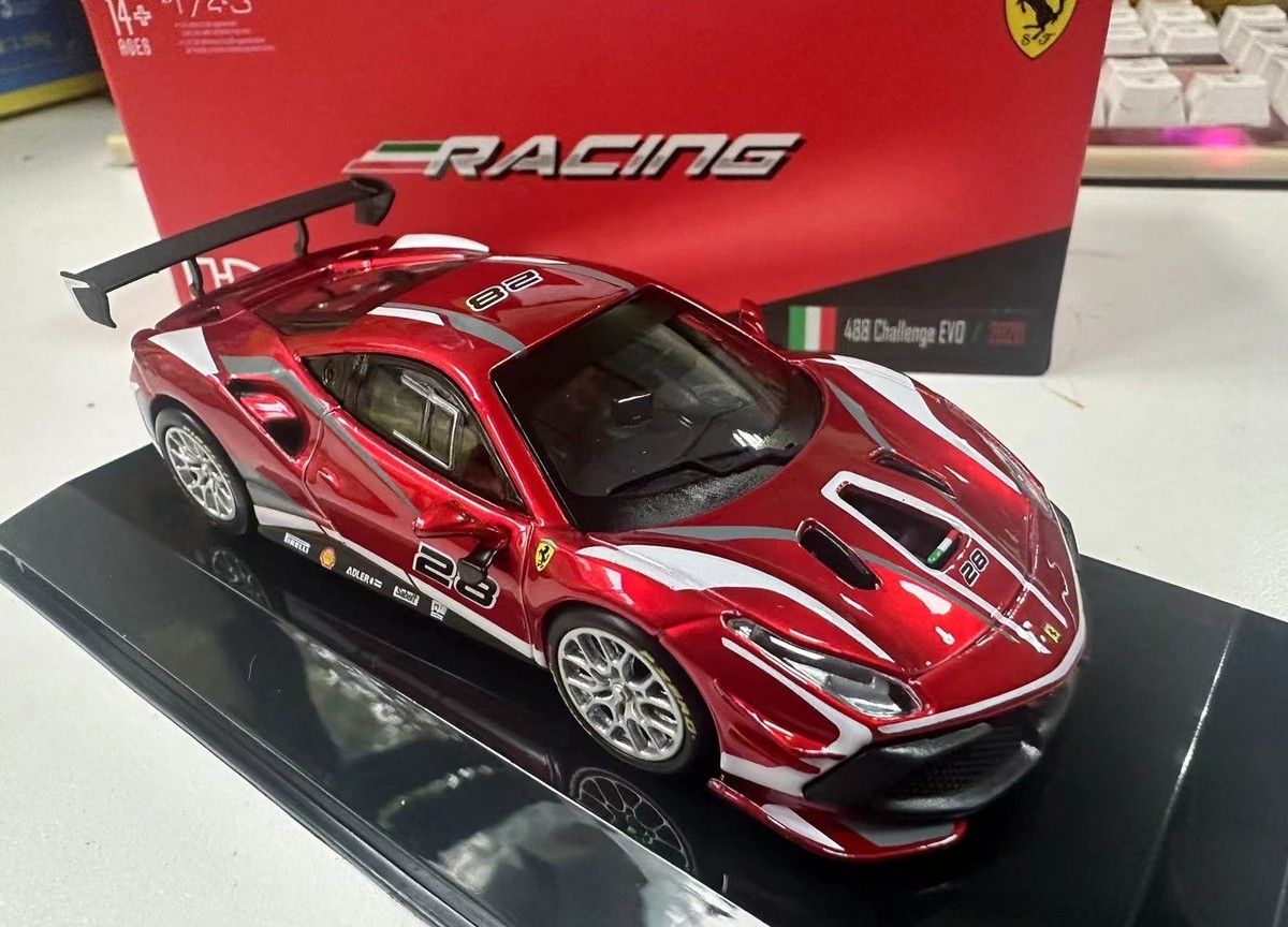 Bburago 1:43 Ferrari 488 Challenge EVO 2020 Diecast Model Car