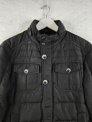 Hugo Boss Mens Black Daikim Down Puffer Jacket Size Small S - Picture 3 of 16