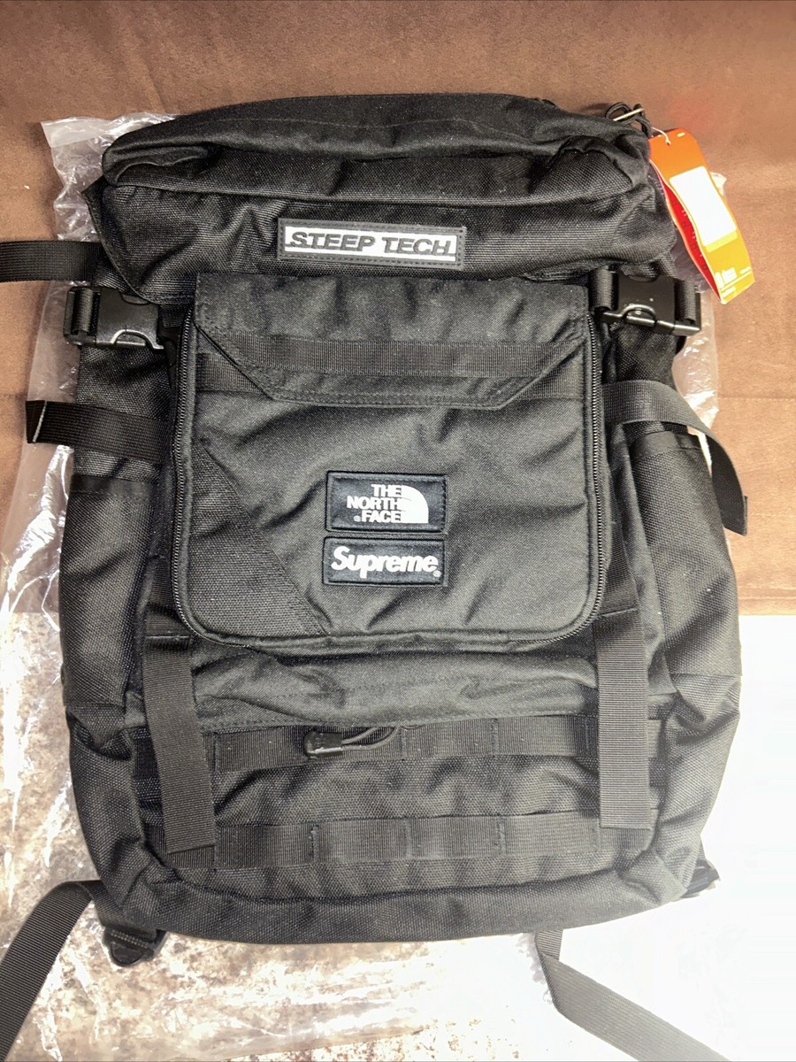 RARE DS SS16 SUPREME x THE NORTH FACE STEEP TECH PACK BACKPACK TNF