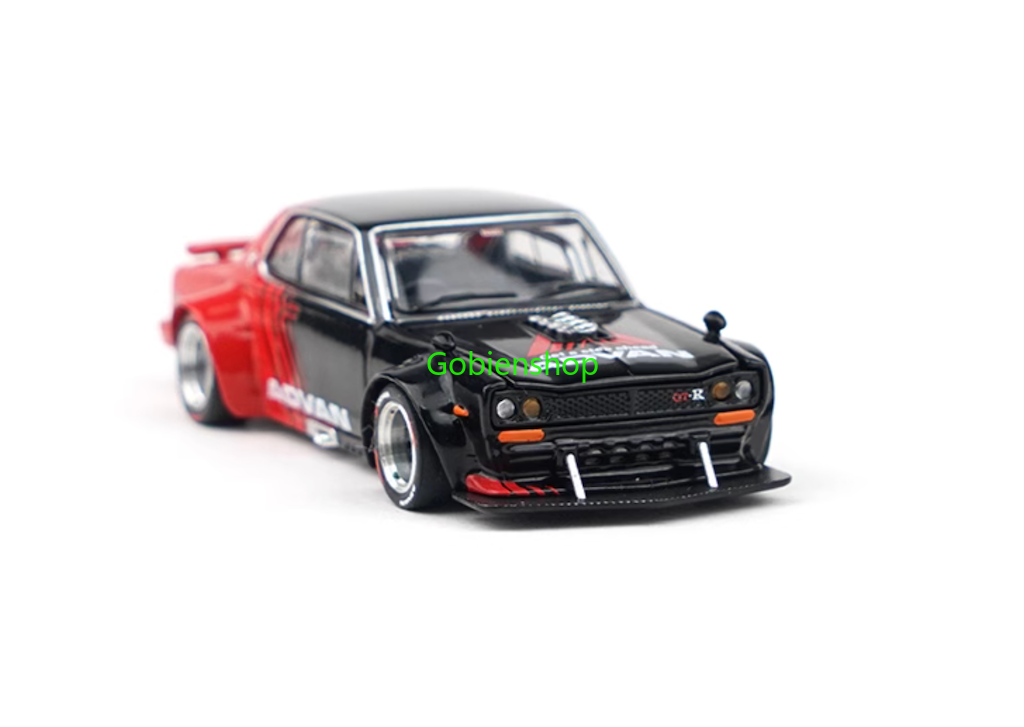 GB Poprace 1:64 Advan Skyline GTR V8 Drift Hakosuka Model Diecast