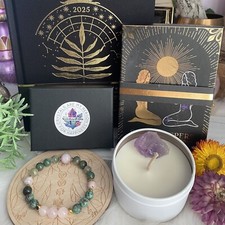 2025 Dreamymoons Year Of Growth Diary Gift Bundle Pamper Box Set For Lady