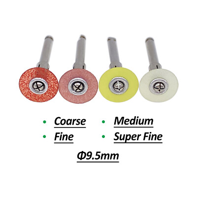 Dental Sof-Lex contouring polishing 2382 Pop-On discs 0.37'' 9.5mm or Mandrel