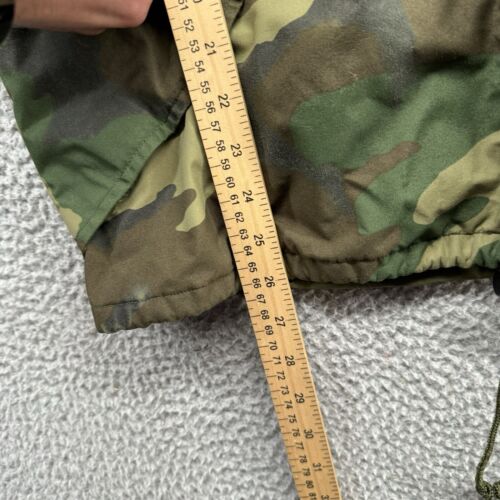 Vintage Military Jacket Mens Medium Extra Short Gore Rain Tex Cold Weather Parka - Picture 7 of 13