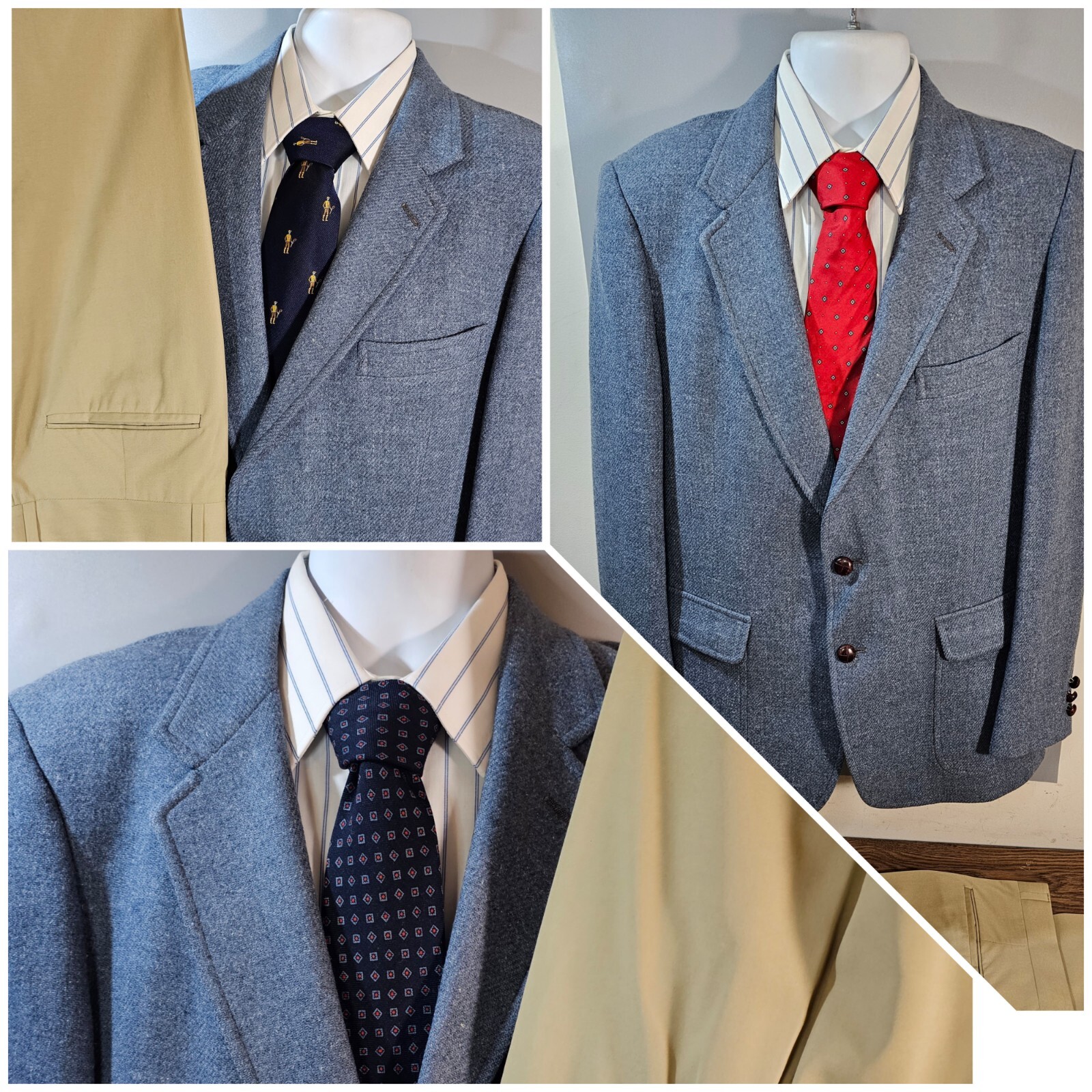 Pendleton CT Jacket 40R, Corbin Trousers 36x31,Ch… - image 1