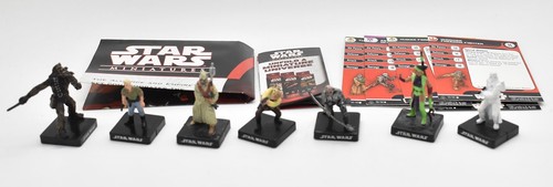 Star Wars Miniatures Alliance & Empire Booster Pack Complete Luke Hero At Yavin