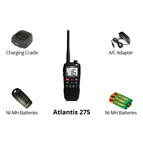 Uniden Atlantis 275 (Single Pack) 2Way VHF Marine Radio eBay