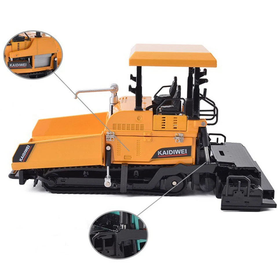 1:40 Paver Toy Model Construction Vehicle Metal Diecast Toys for Boys Kids Gifts - Image 4 of 4