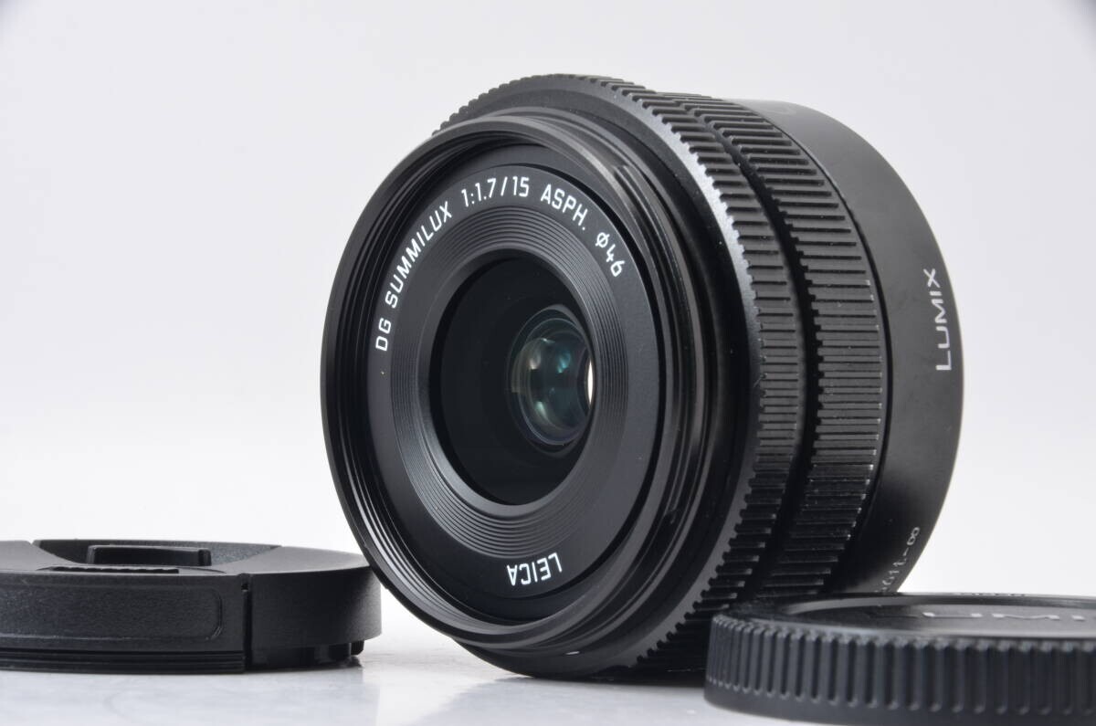 PANASONIC LUMIX G LEICA DG SUMMILUX 15mm F1.7 ASPH. H-X015 PANASONIC LUMIX G LEICA DG SUMMILUX 15mm F1.7 ASPH. H-X015