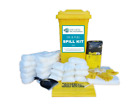 <!--F#f_0-->Oil & Fuel Spill Kit with Floor Sweep 120 Litres - absorb oil & fuel, not water<!--F/-->