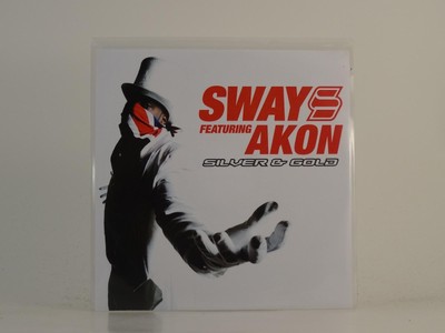 SWAY FT AKON SILVER AND GOLD (H1) 2 Track Promo CD Single along with Picture Sle