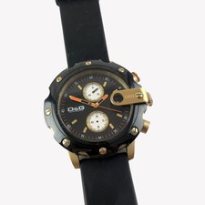 D&G Dolce & Gabbana Men's Sean Watch - Multifunction Chronograph Watch