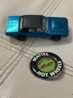 rare hot wheels redline Custom T-bird  1967 Car Aqua Silver With Badge