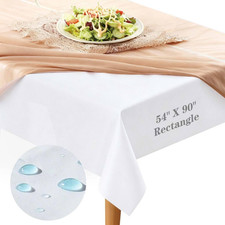Table Pad Protector with Flannel Backing Cut to Fit Waterproof Heat Resistant He