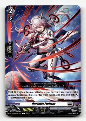 Cardfight Coriolis Emitter (C) - Symphony of Might & Bloom