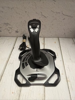 Logitech Extreme 3D Pro Flight Simulator Joystick Controller USB Wired -Tested
