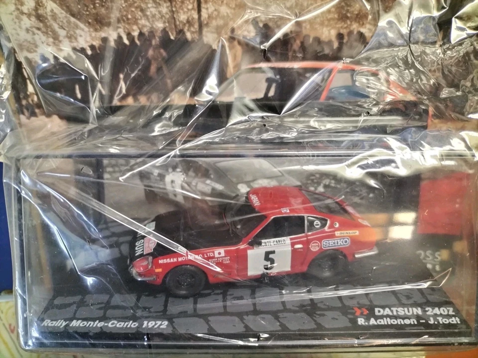 Passione Rally N.33/34 modellini auto rally 1:43 (Renault Clio R3 + Datsun 24OZ - Immagine 2 di 4