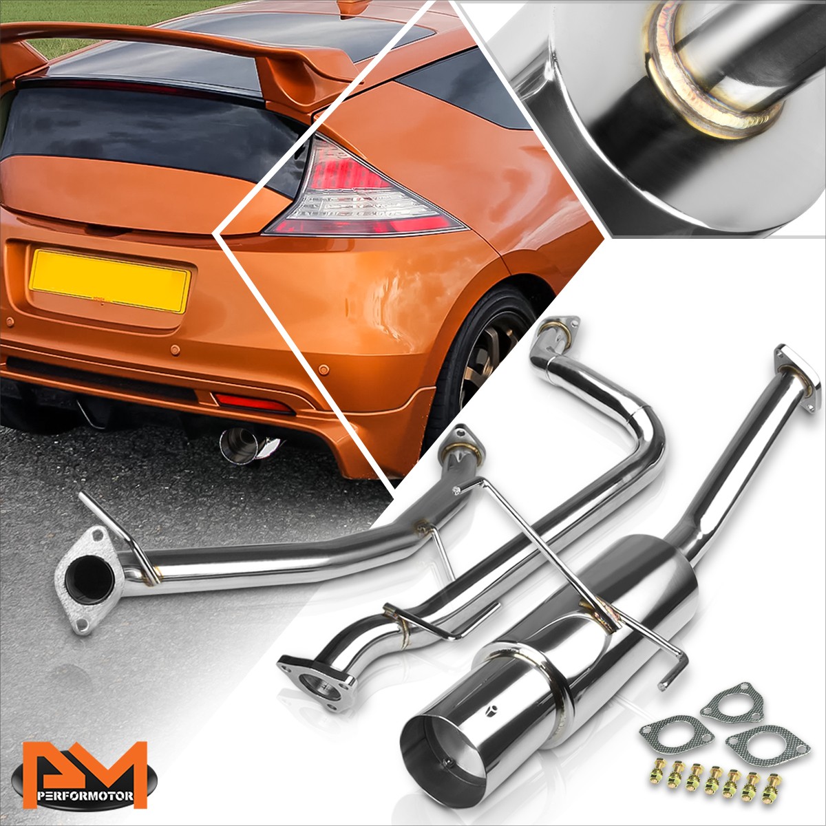 【KZT様】cr-z Fireballspec1 For 11-15 Honda CRZ CR-Z ZF1 4