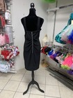 Size 19 LBD Black Bodycon Exposed Zipper Prom Cocktail Party Dress NWT — photo 6